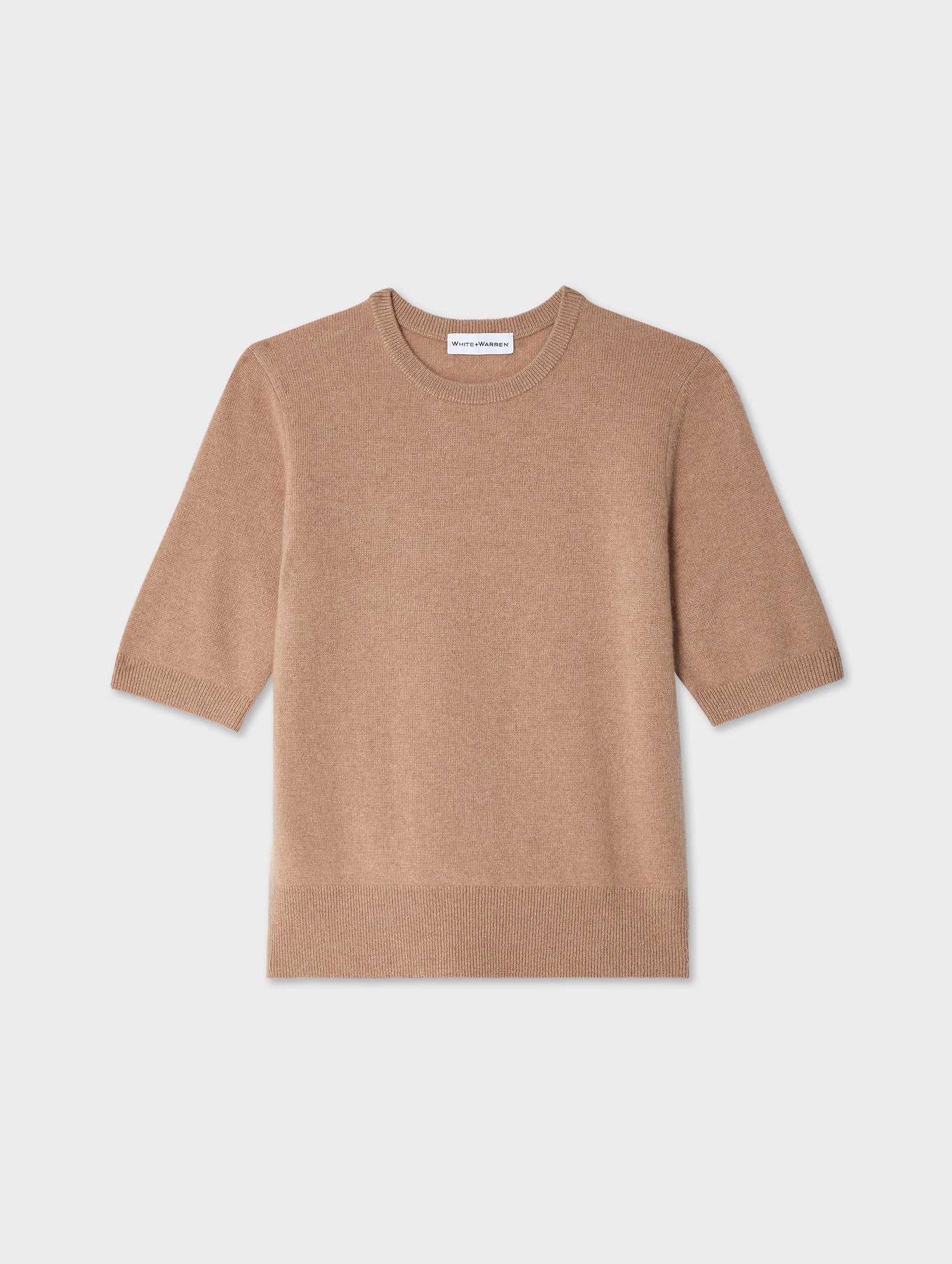 Cashmere Elbow Sleeve Tee