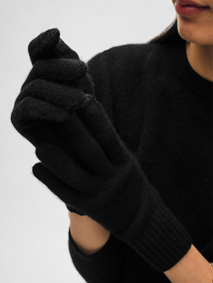 Cashmere Texting Gloves