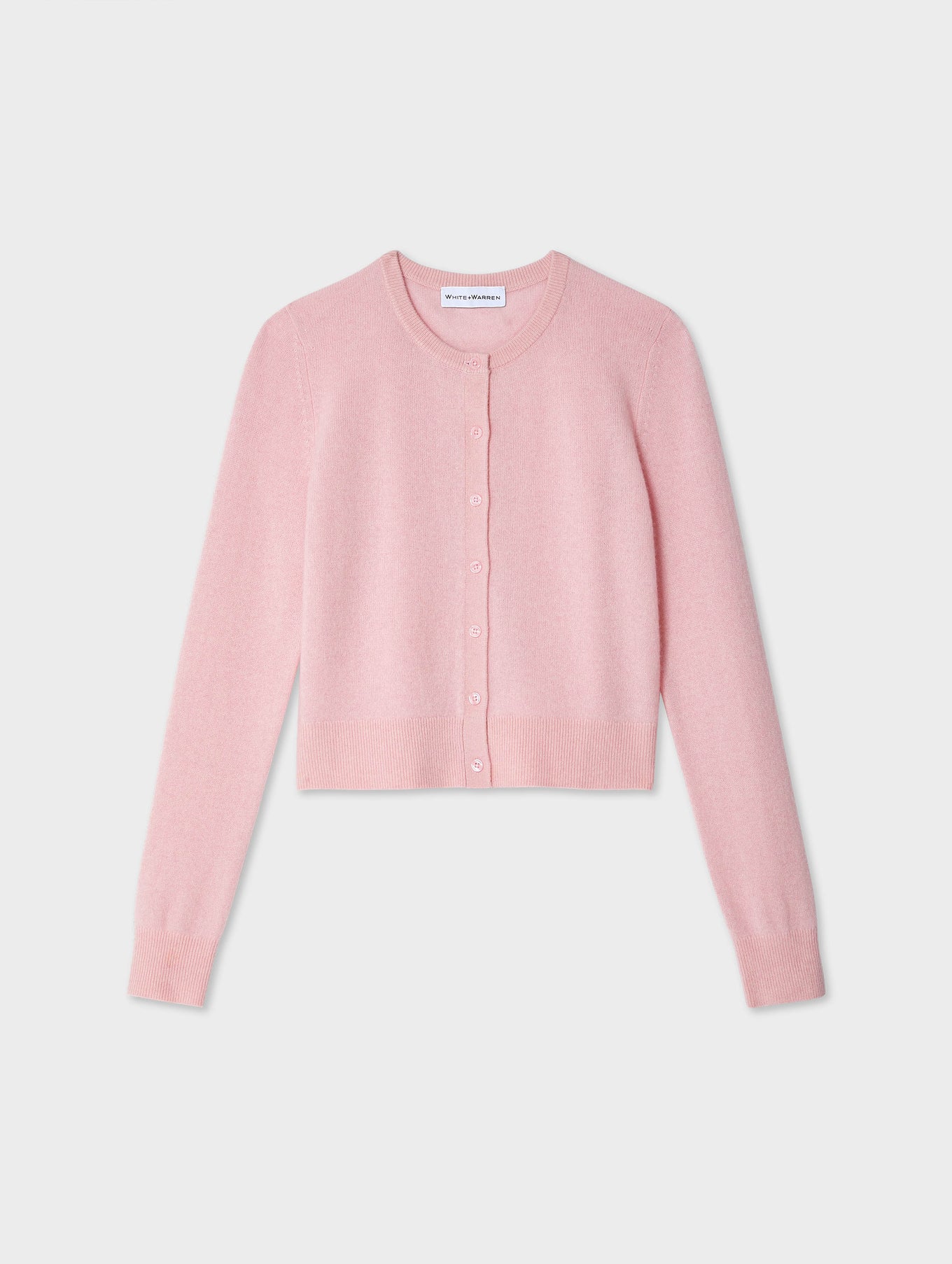 Cashmere Crewneck Cardigan