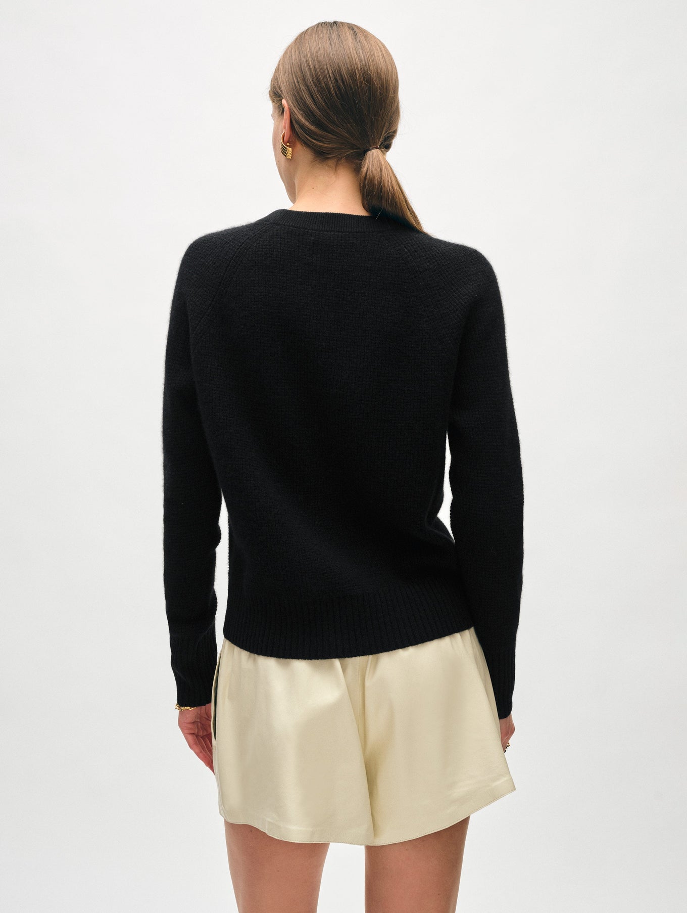 Cashmere Waffle Sweatshirt