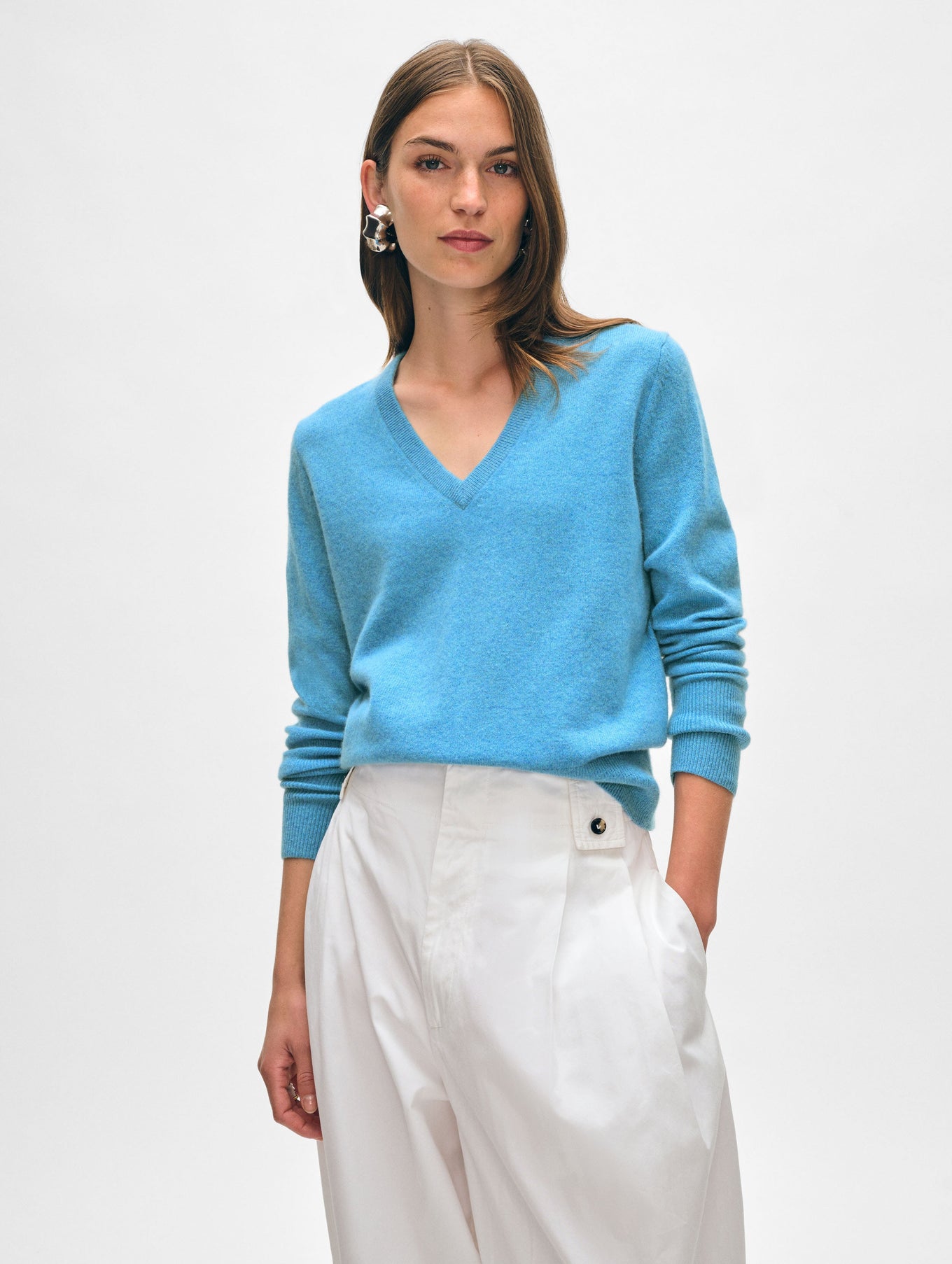 Cashmere V Neck