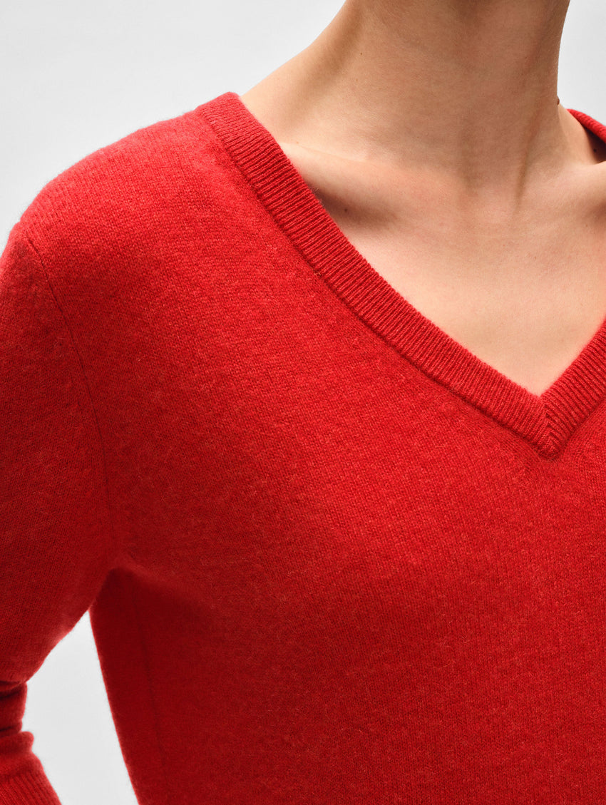 Cashmere V Neck