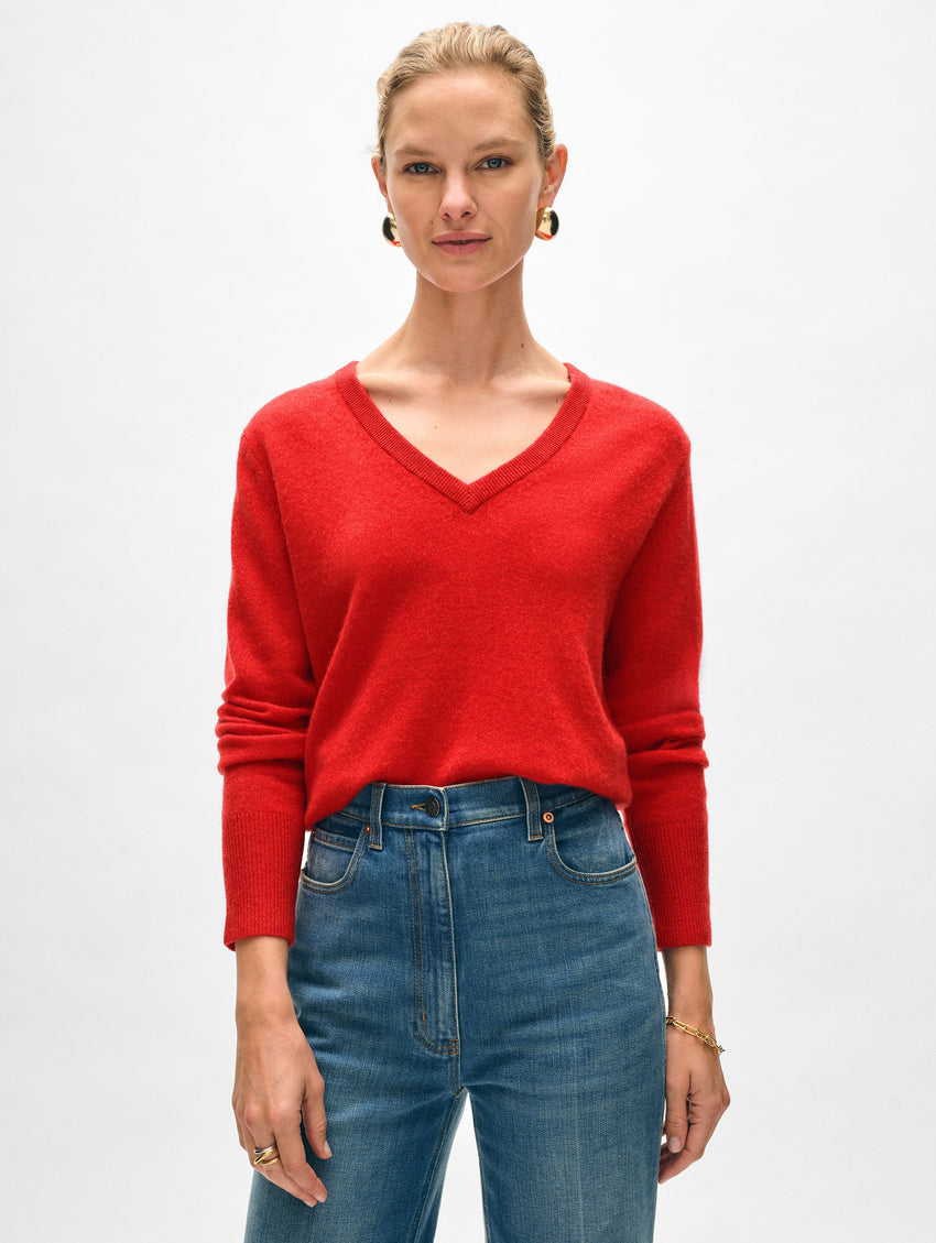 Cashmere V Neck