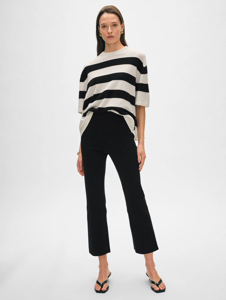 Cashmere Striped Easy Tee