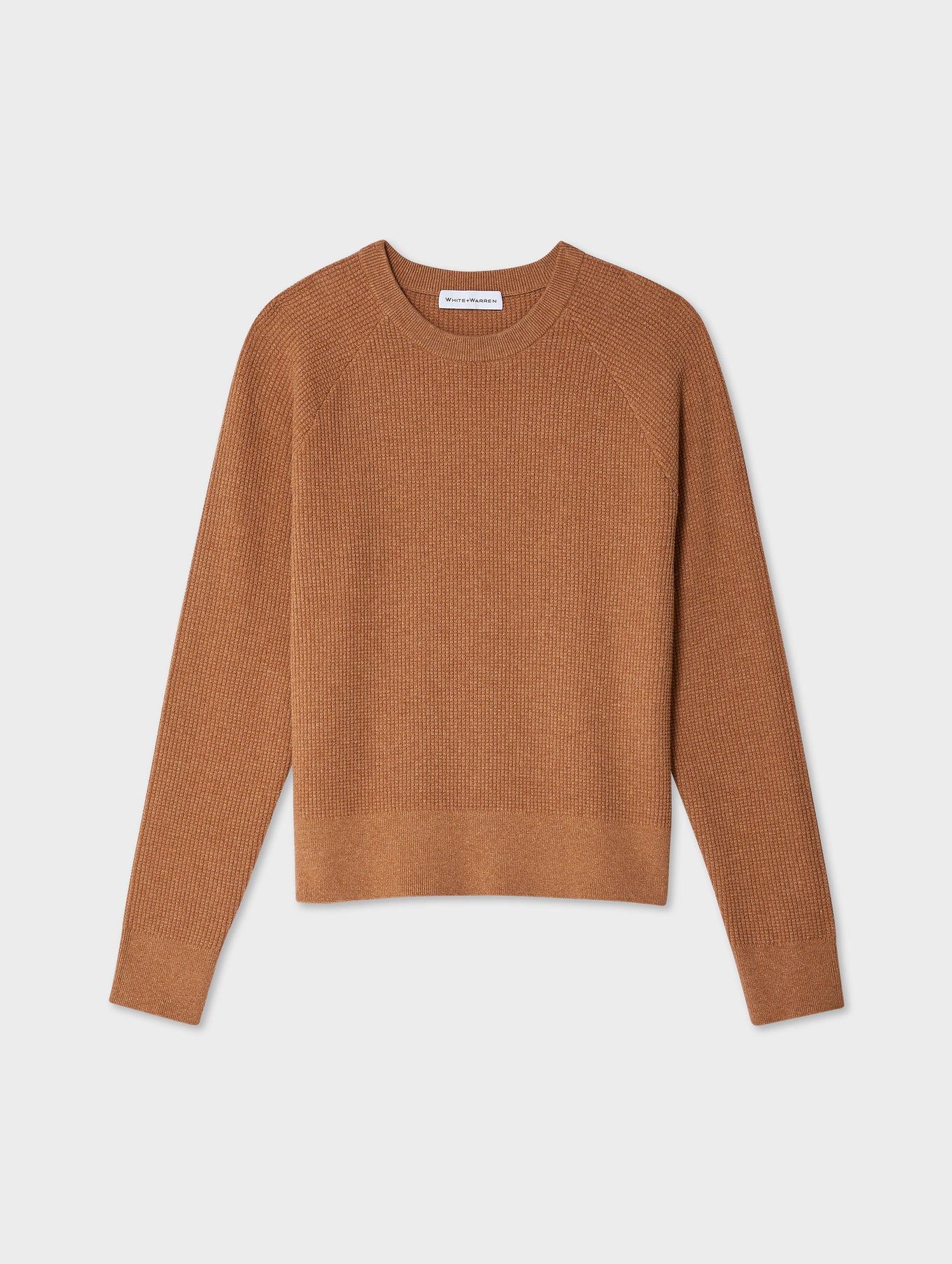 Cotton Linen Waffle Sweatshirt