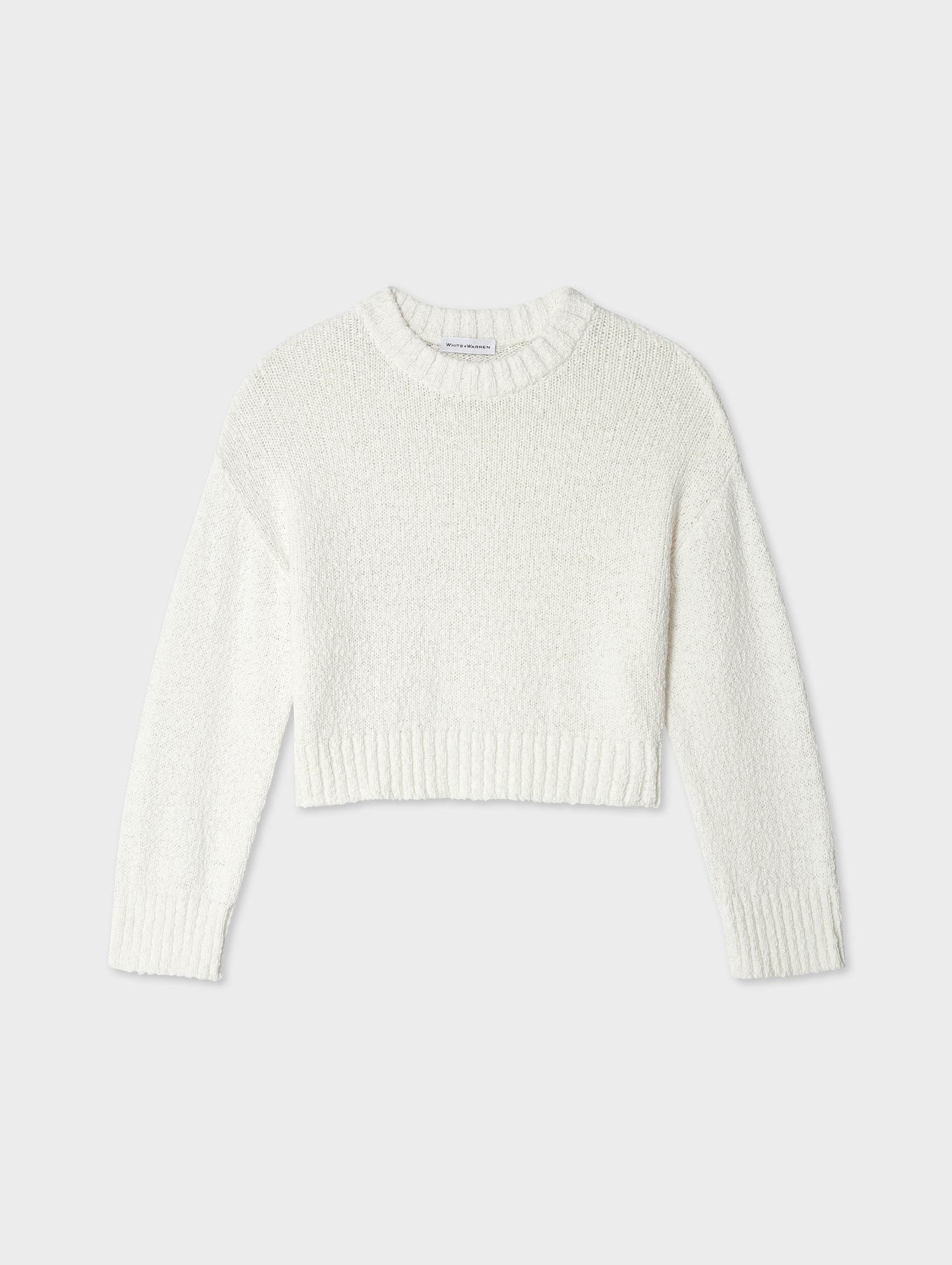 Cotton Slub Easy Crewneck