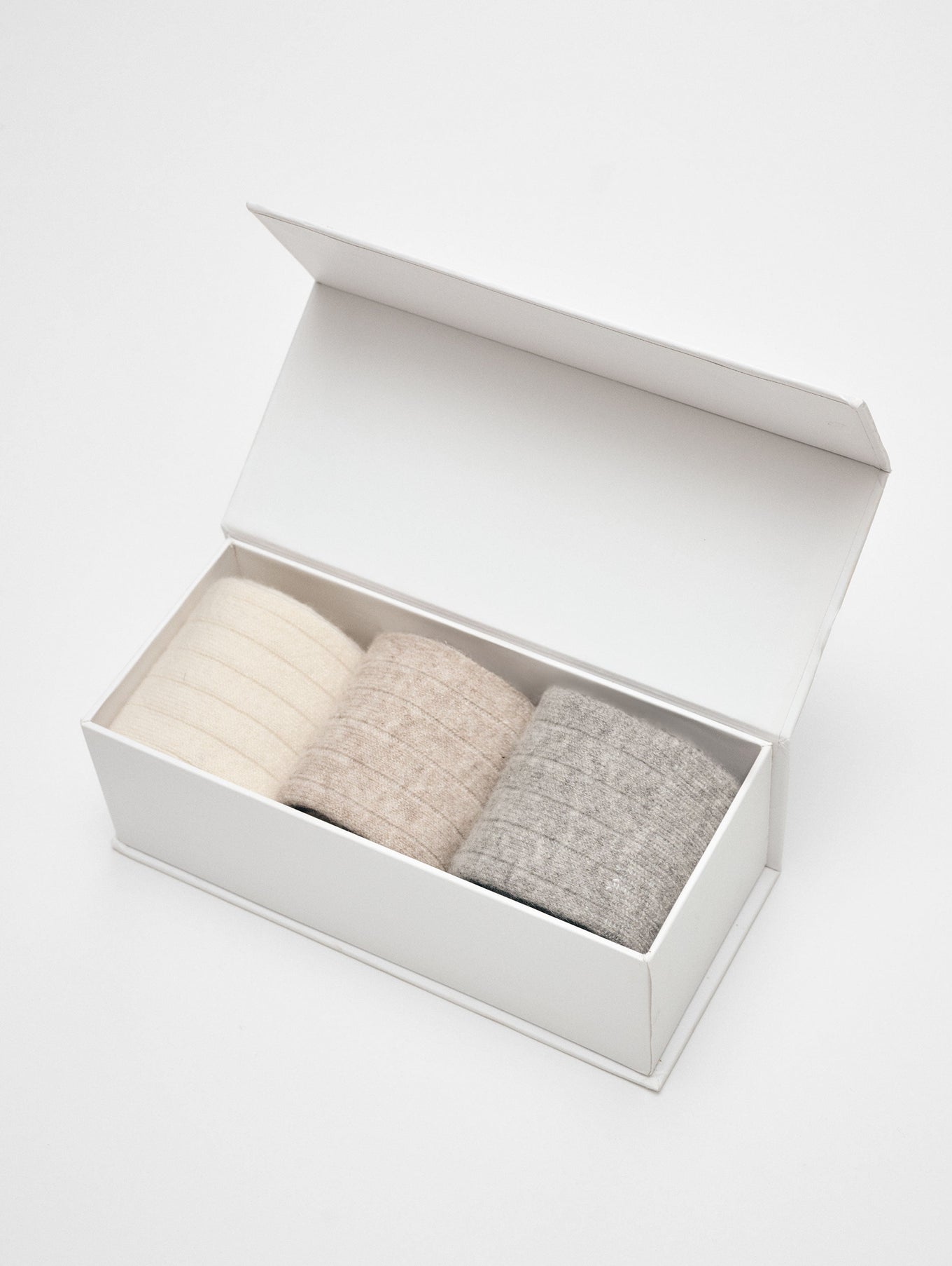 Cashmere Ribbed Sock Pack