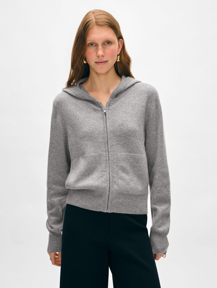 Cashmere Luxe Zip Hoodie