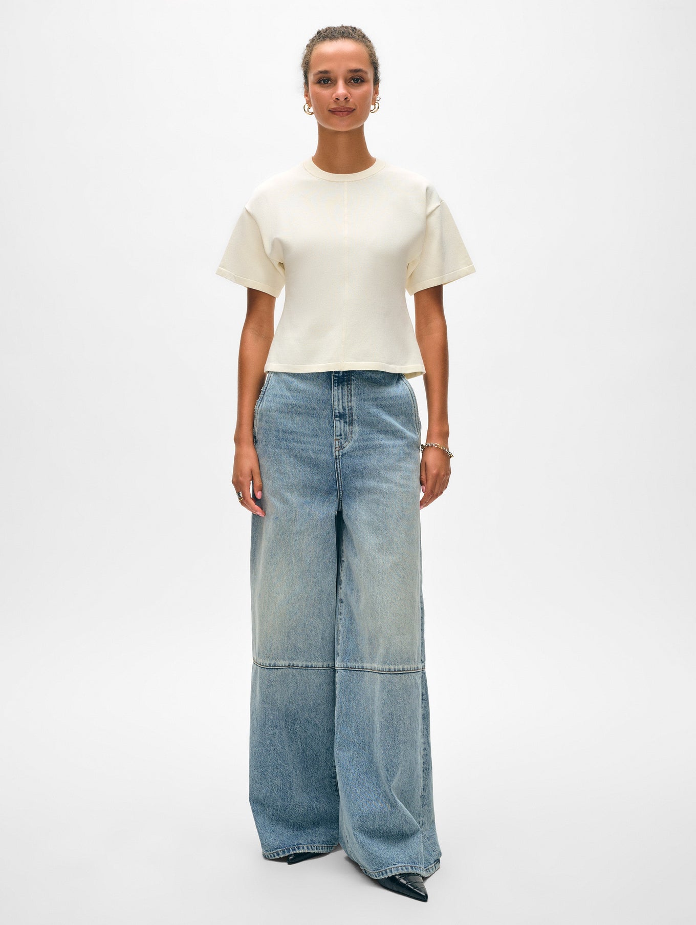 Superfine Organic Cotton Waisted Shirt