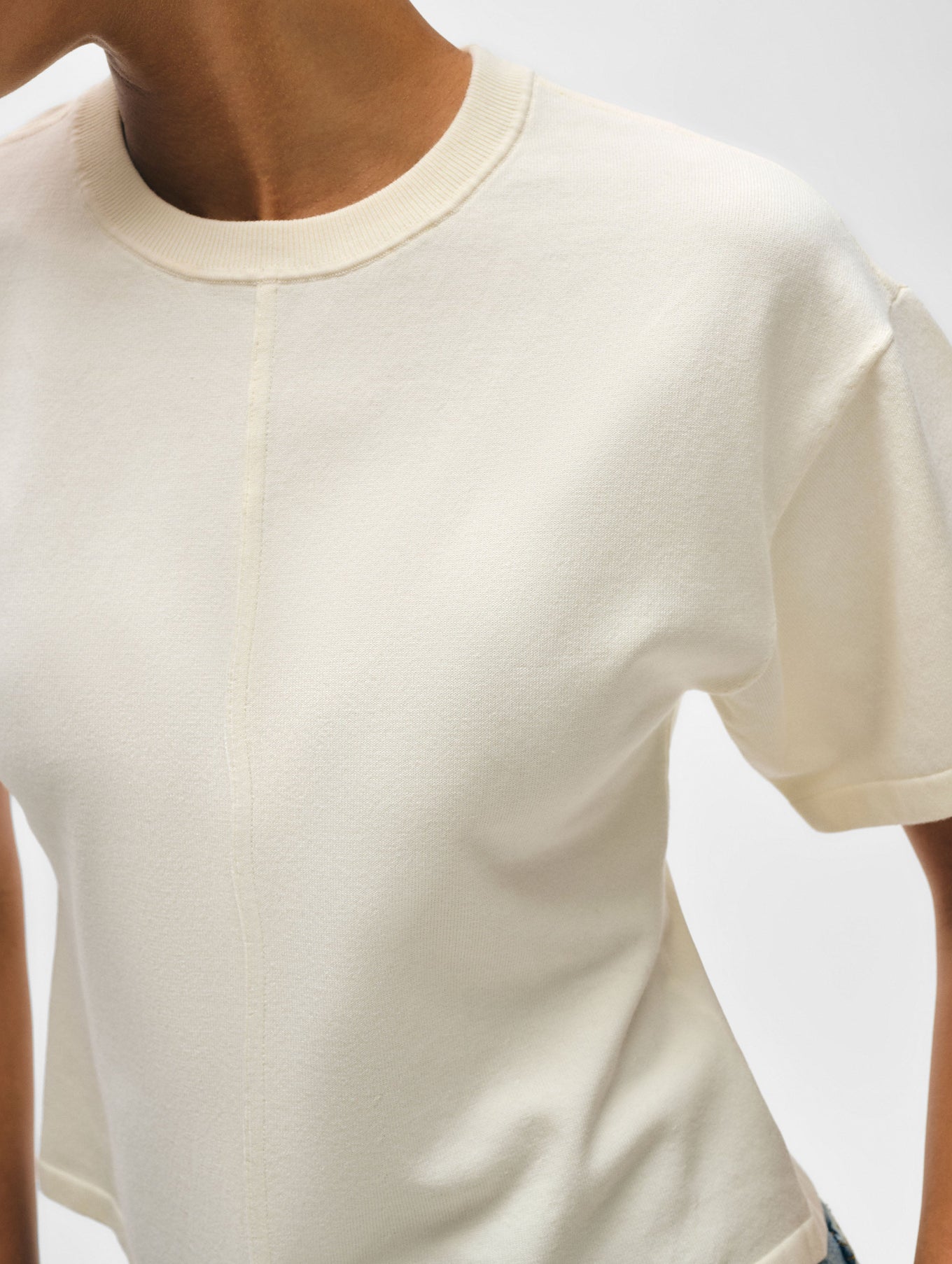 Superfine Organic Cotton Waisted Shirt