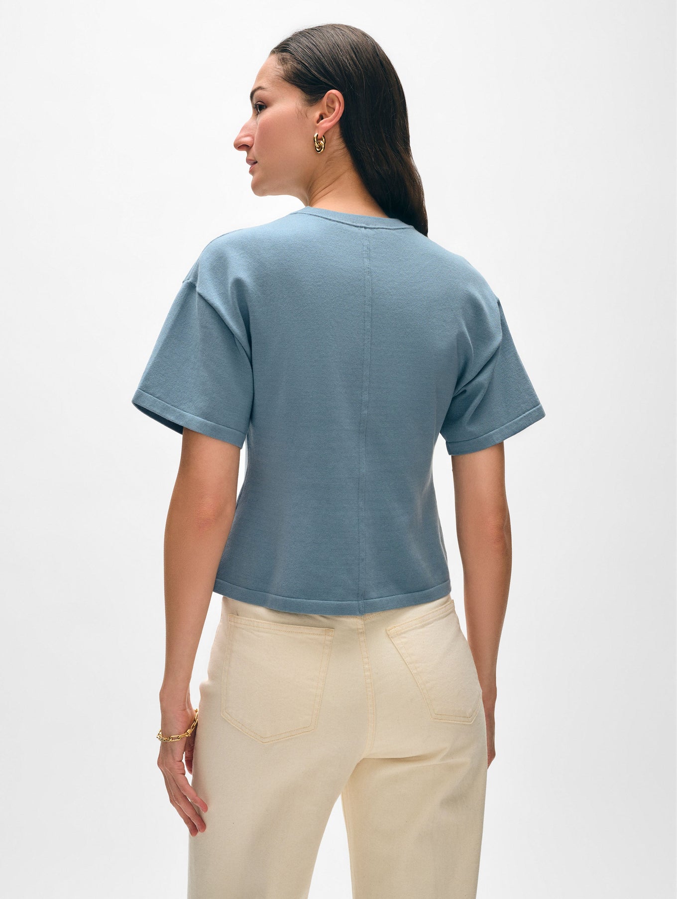 Superfine Organic Cotton Waisted Shirt