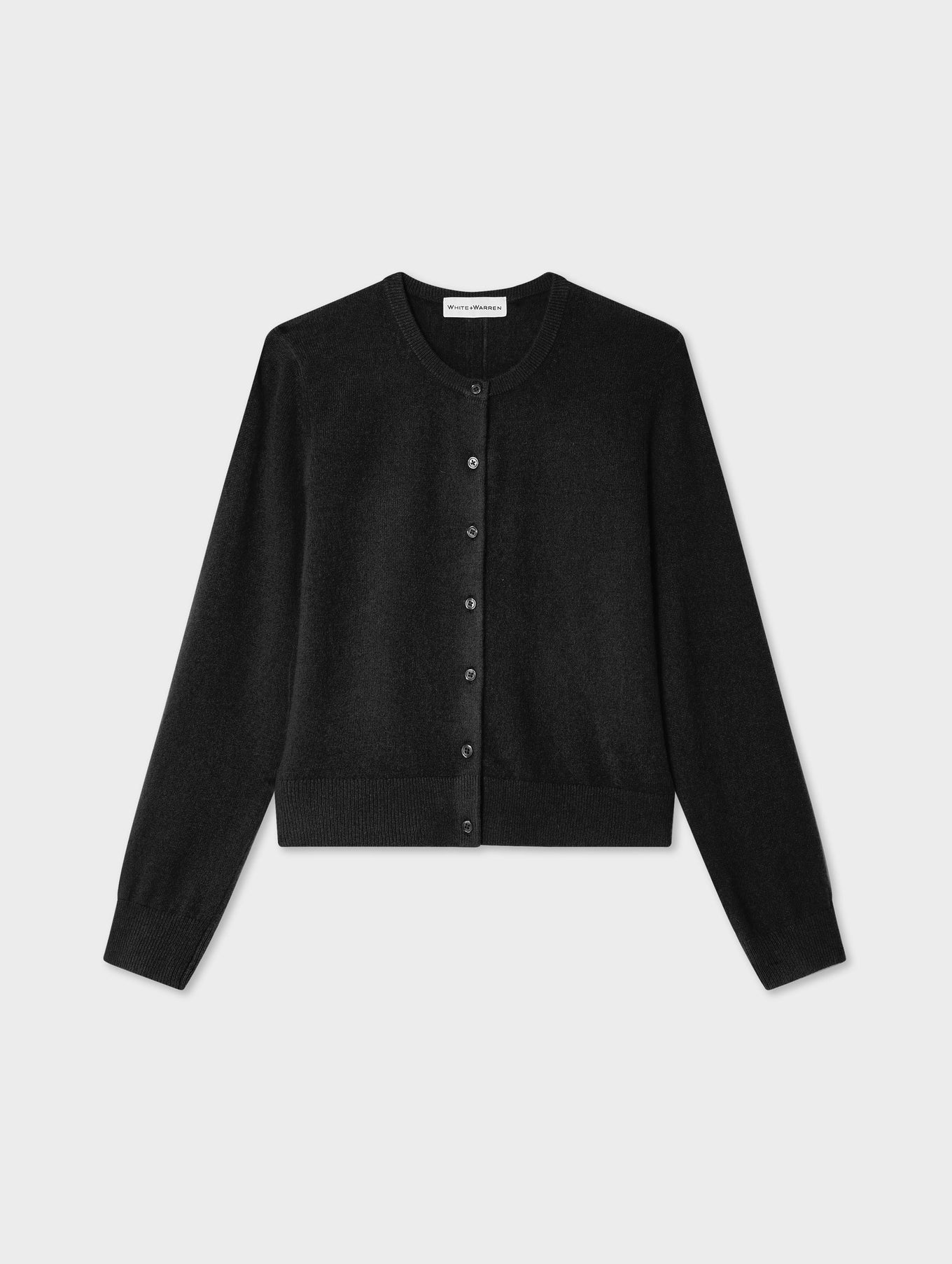 Cashmere Crewneck Cardigan