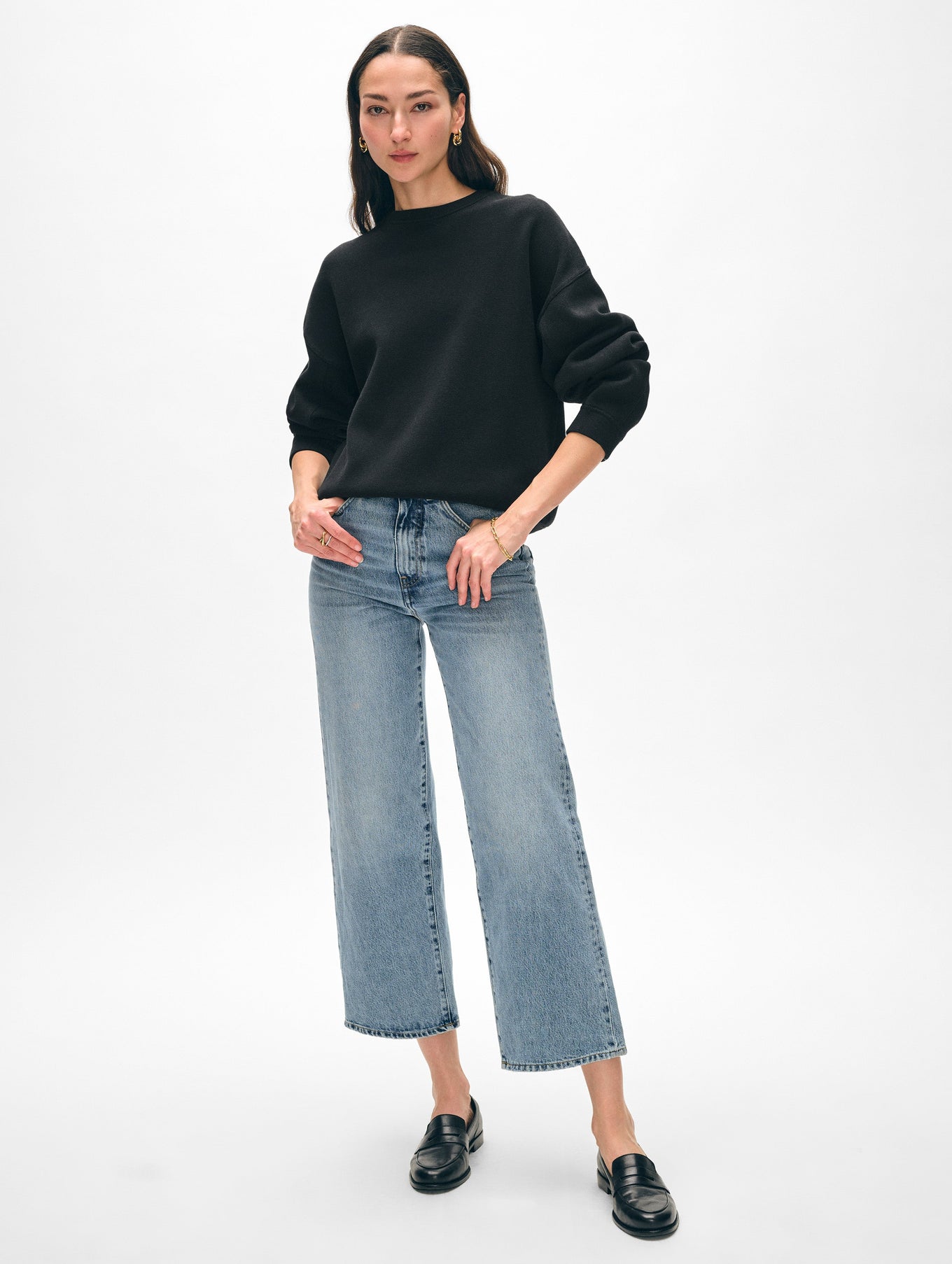 Superfine Organic Cotton Easy Sweatshirt