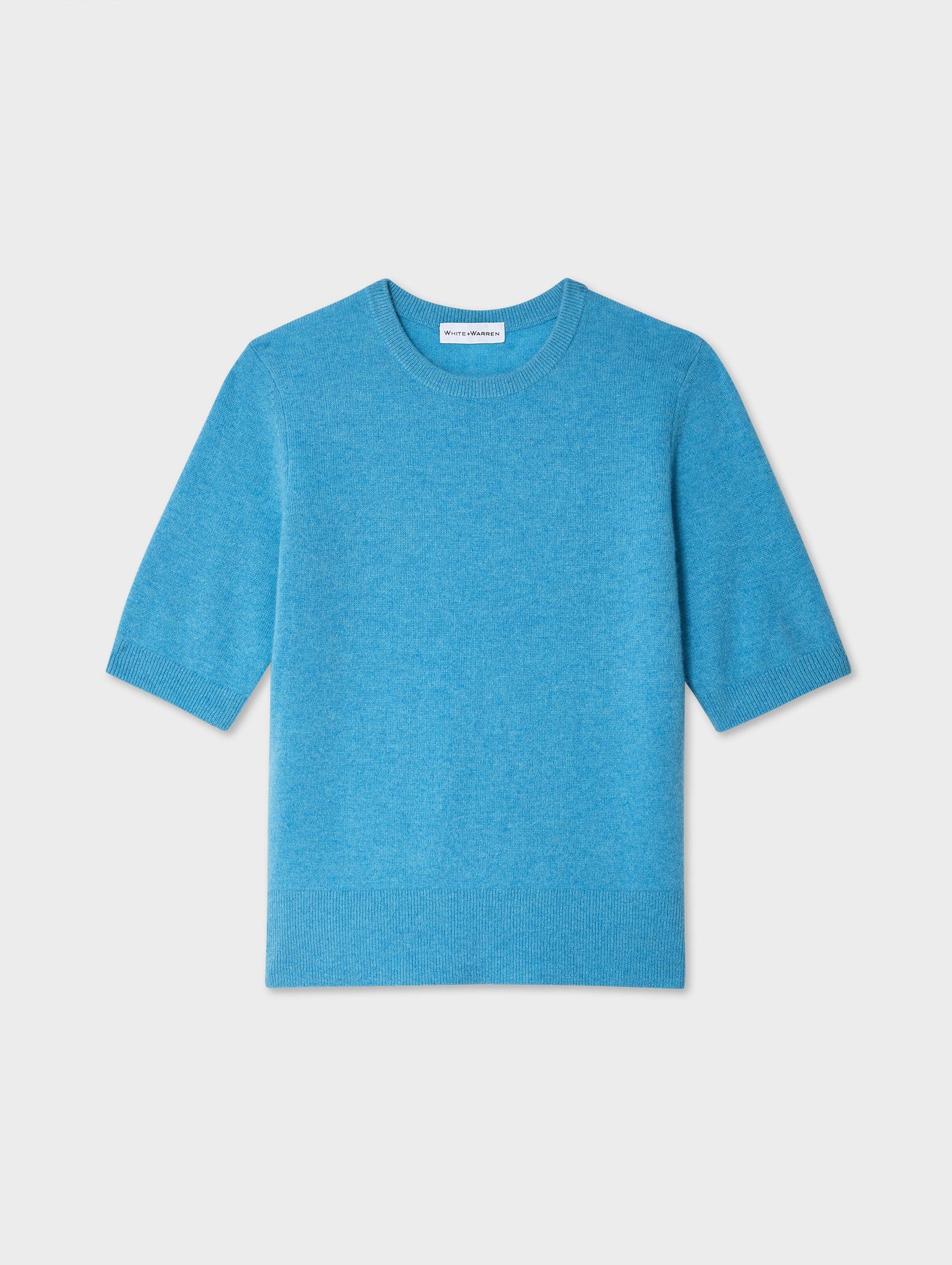 Cashmere Elbow Sleeve Tee